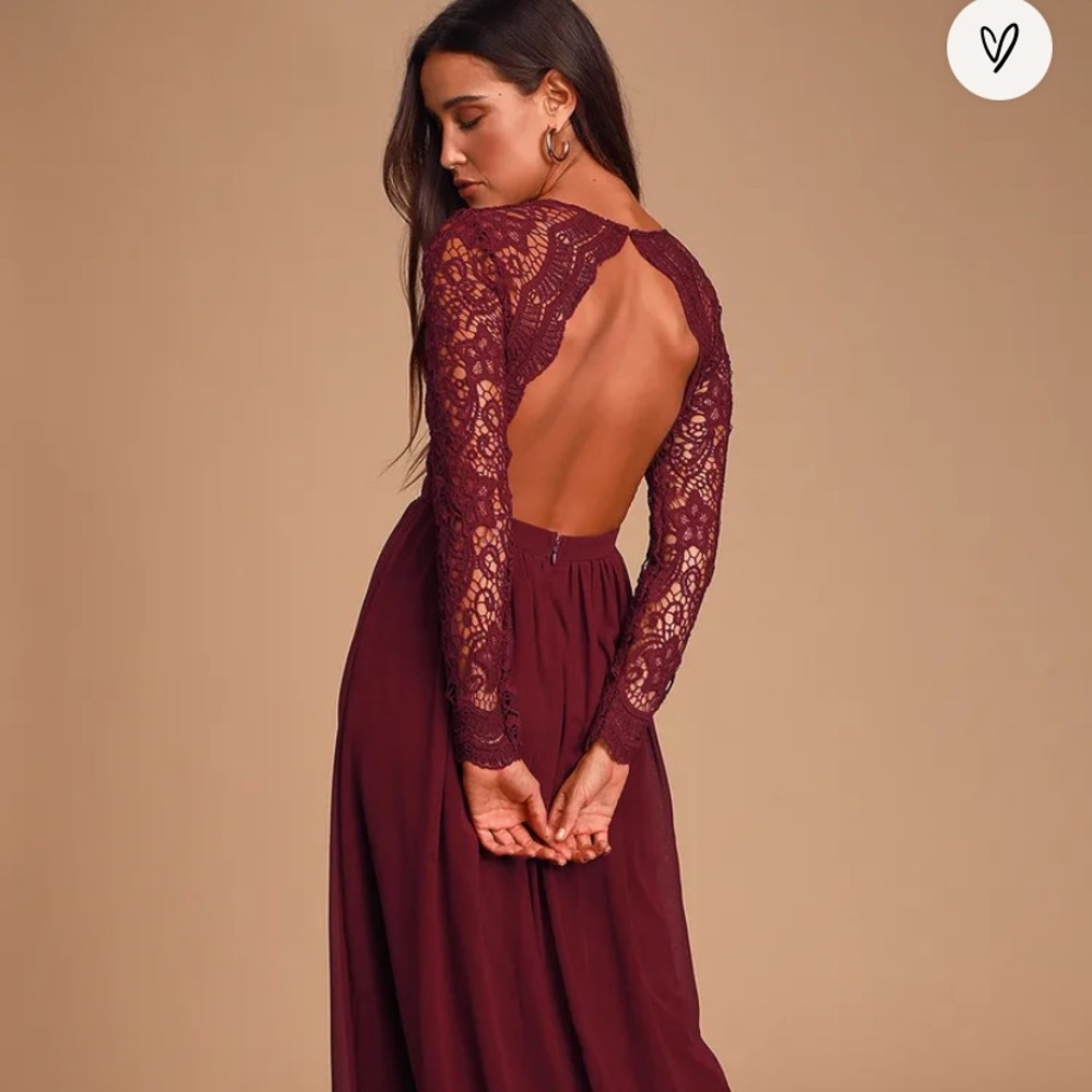 Awaken my love Lulus Burgundy bridesmaids dress